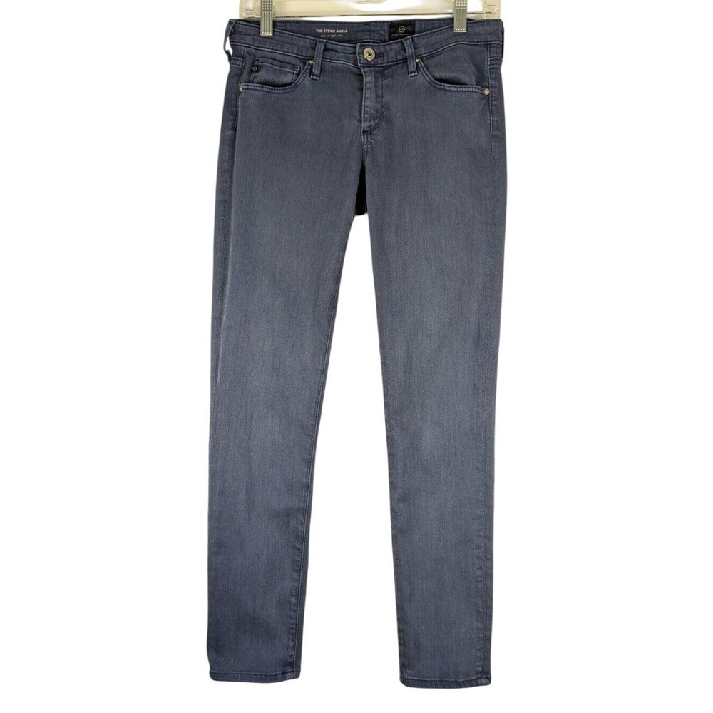 Adriano Goldschmied The Stevie Ankle Slim Straight Leg Womens 27R/28 Blue‎ Jeans